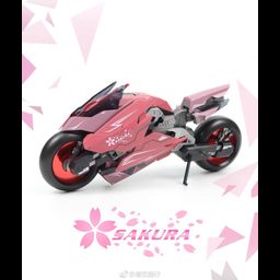 Motorcycle Model Kit Pretty Armor SAKURA