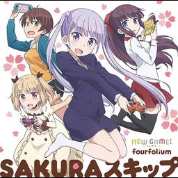 CD Album NEW GAME! (Anime) Intro Theme: SAKURA Skip
