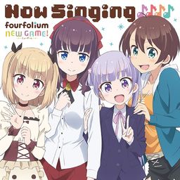 CD ALbum New Game! (Anime) Character Song Mini-album: Now Singing