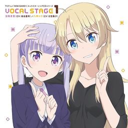 CD Album TV ANIME[NEW GAME!!]CHARACTER SONG CD SERIES VOCAL STAGE 1