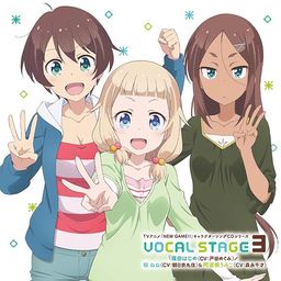 CD Album TV ANIME[NEW GAME!!]CHARACTER SONG CD SERIES VOCAL STAGE 3