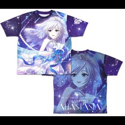 The Idolmaster Cinderella Girls Starry Bride Anastasia Double-sided Full Graphic T-shirt