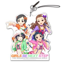 The Idolmaster Cinderella Girls GIRLS BE NEXT STEP Acrylic Strap