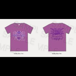 T-Shirt Aqours Club activity LIVE & FAN MEETING 2018 Unit Counter National Tour - Guilty Kiss Ver. 