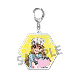 Cells at Work! Acrylic Key Chain Platelet