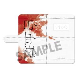 Cells at Work! Book Type Smartphone Case White Blood Cell (L Size)