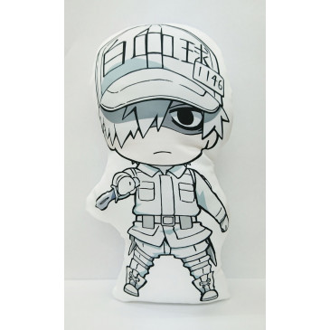 Cells at Work! Die-cut Cushion White Blood Cell