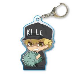 Cells at Work! GyuGyutto Acrylic Key Chain Killer T Cell