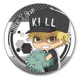Cells at Work! GyuGyutto Can Badge Killer T Cell