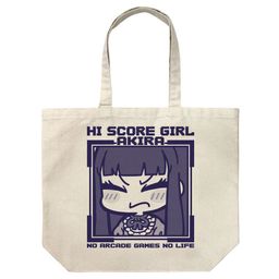 High Score Girl Large Tote Bag Natural