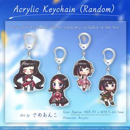 Hololive JP AZKi Birthday 2022 Commemoration Acrylic Keychain (Random ...