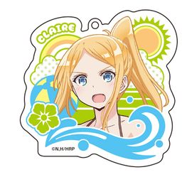 Harukana Receive Acrylic Key Chain 3 Thomas Claire