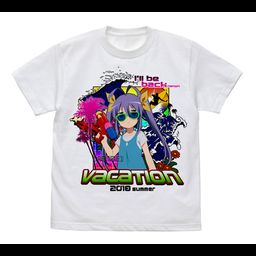 Non Non Biyori Vacation Renge no Vacation Full Color T-shirt White