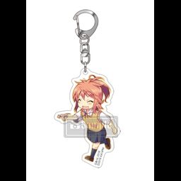 Non Non Biyori Atto Illustration Acrylic Key Chain Koshigaya Natsumi