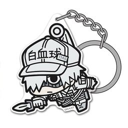 Cells at Work! White Blood Cell (Neutrophil) Acrylic Tsumamare Key Chain