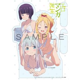 Ero Manga Sensei Acrylic Stand Sagiri & Elf & Muramasa