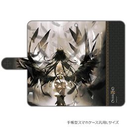 Overlord II Book Type Smartphone Case Albedo (L Size)