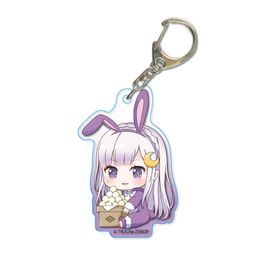 Re:Zero kara Hajimeru Isekai Seikatsu GyuGyutto Acrylic Key Chain Tsukimi Ver. Emilia