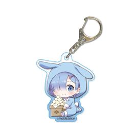 Re:Zero kara Hajimeru Isekai Seikatsu Acrylic Key Chain Tsukimi Ver. Rem