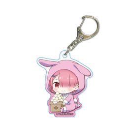 Re:Zero kara Hajimeru Isekai Seikatsu Acrylic Key Chain Tsukimi Ver. Ram