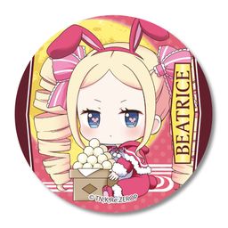 Re:Zero kara Hajimeru Isekai Seikatsu Can Badge Tsukimi Ver. Beatrice