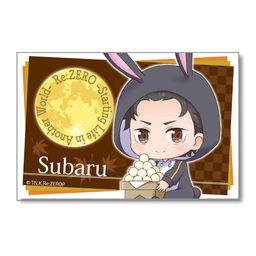 Re:Zero kara Hajimeru Isekai Seikatsu Big Square Can Badge Tsukimi Ver. Subaru