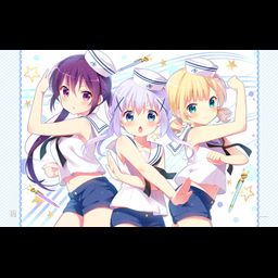 Gochumon wa Usagi Desu ka?? Marine Sailor Big Blanket