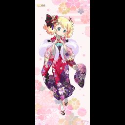 Kin-iro Mosaic Pretty Days Original Illustration Japanese style Chirimen Big Tapestry Alice