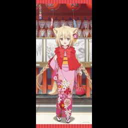Konohana Kitan Original Illustration Japanese style Chirimen Big Tapestry Yuzu