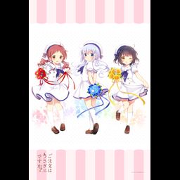 Gochumon wa Usagi Desu Ka?? Fabric Partition Chimame-tai School Uniform