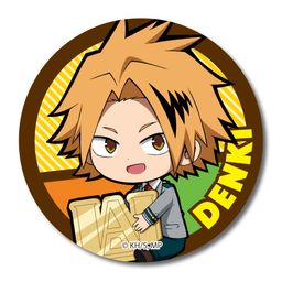 My Hero Academia GyuGyutto Can Badge School Uniform Ver. Kaminari Denki