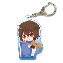 Bungou Stray Dogs DEAD APPLE GyuGyutto Acrylic Key Chain Dazai Osamu