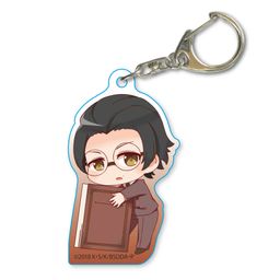 Bungou Stray Dogs DEAD APPLE GyuGyutto Acrylic Key Chain Sakaguchi Ango
