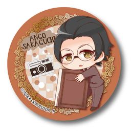 Bungou Stray Dogs DEAD APPLE GyuGyutto Can Badge Sakaguchi Ango