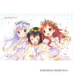 Gochumon wa Usagi Desu ka? Blanket Chino & Maya & Megu