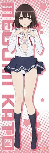 160cm Long Tapestry Saenai Heroin no Sodatekata b Kato Megumi School Uniform Ver.