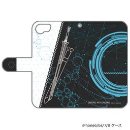 Sword Art Online The Movie -Ordinal Scale- Book Type Smartphone Case for iPhone6/7/8 Kirito