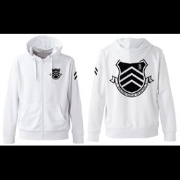 PERSONA5 the Animation Shujin High School Dry Hoodie White
