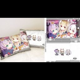 Azur Lane Pillow Cover Javelin & Ayanami & Laffey
