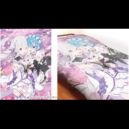 Re:Zero kara Hajimeru Isekai Seikatsu Comforter Cover Emilia & Rem