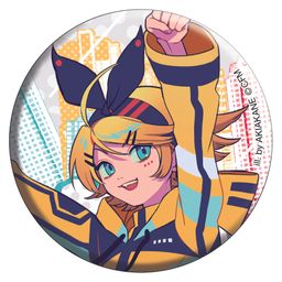 Hatsune Miku Series Can Badge Akiakane Rin
