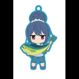 Yurucamp Survival Camp Rin no Tucchitta Rubber Strap