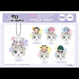 Re:Zero kara Hajimeru Isekai Seikatsu Trading Notty Acrylic Key Chain [Set of 6]