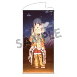 Yurucamp Original Illustration Life-size Tapestry Shima Rin