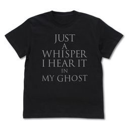 Ghost in the Shell STAND ALONE COMPLEX Just A Whisper I Hear It In My Ghost T-shirt Black 