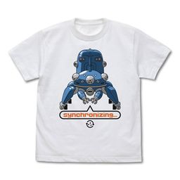 Ghost in the Shell STAND ALONE COMPLEX Synchronizing With Tachikoma T-shirt White