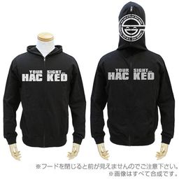 Ghost in the Shell STAND ALONE COMPLEX The Laughing Man Full Zip Hoodie Black