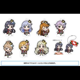 The Idolmaster Million Live! Acrylic Key Chain with Stand Collection Fairy [Set of 7]