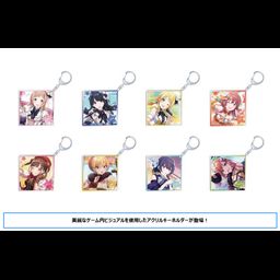 The Idolmaster Shiny Colors Acrylic Key Chain Collection A [Set of 8]