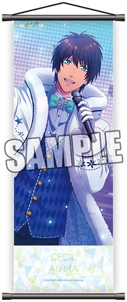 Uta no Prince-sama Shining Live Slim Tapestry Hoshi Kirameku Yukiyo no Christmas Live Another Shot Ver. Aijima Cecil